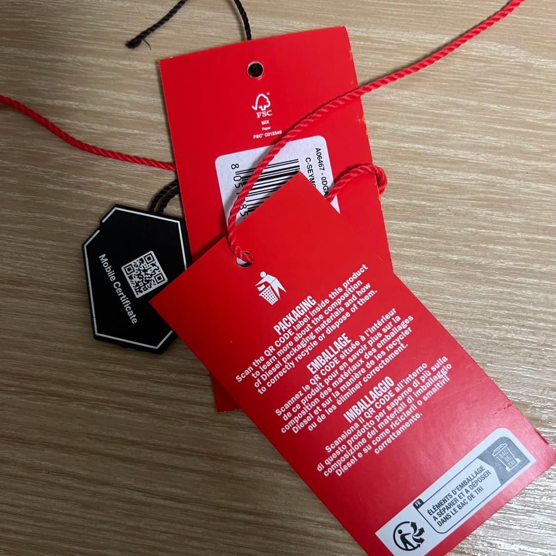 디젤 C-Seymon 볼캡 2사이즈 상품이미지3