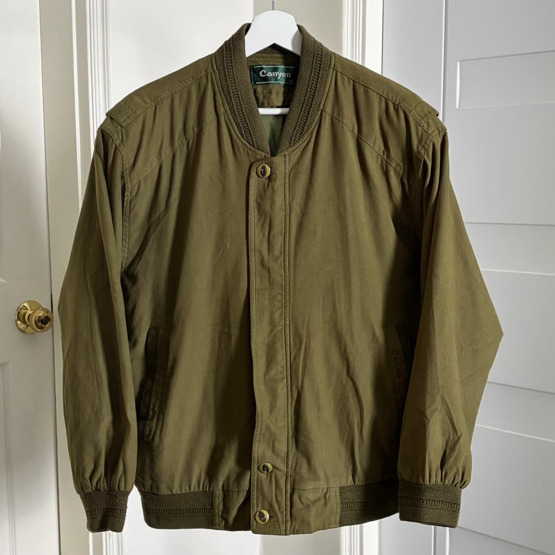 Canyon 빈티지 봄버자켓 상품이미지3