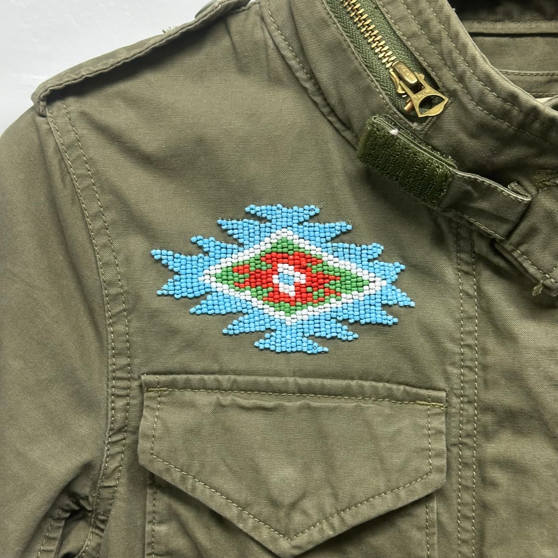 폴로 데님앤서플라이 M65 비즈 커스텀  상품이미지3