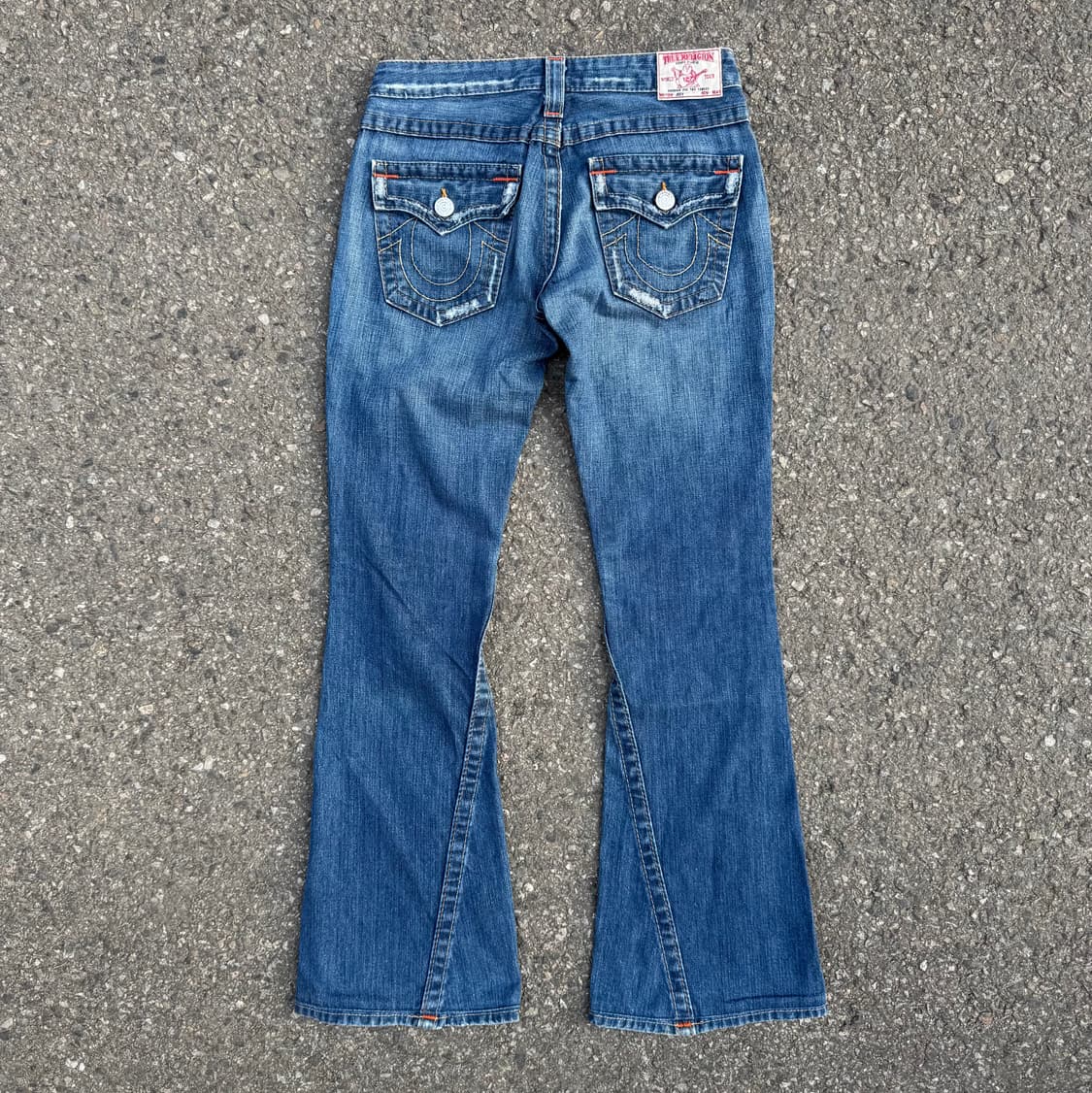 트루릴리전 USA 조이 로우 데님 팬츠 상품이미지2