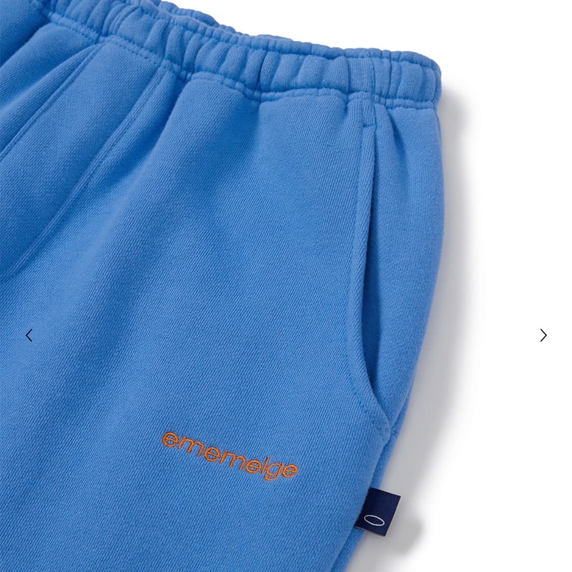 새제품_ [Mmla] EM SWEAT PANTS  blue 상품이미지3