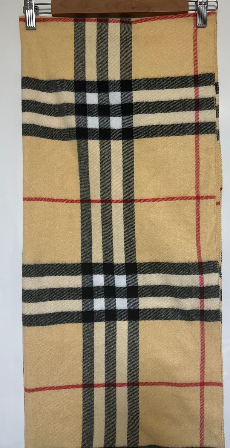 버버리 캐시미어  숄&머플러 클래식 체크 남여공용 상품이미지6