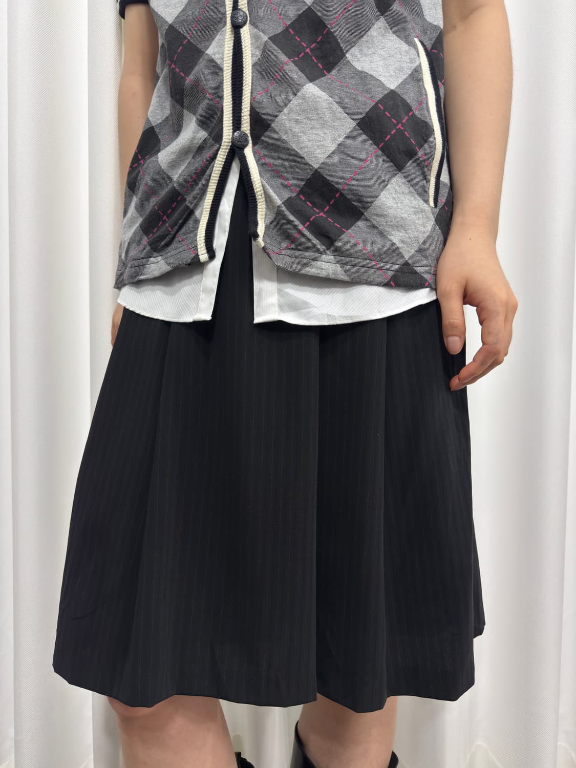 argyle cardigan  상품이미지3