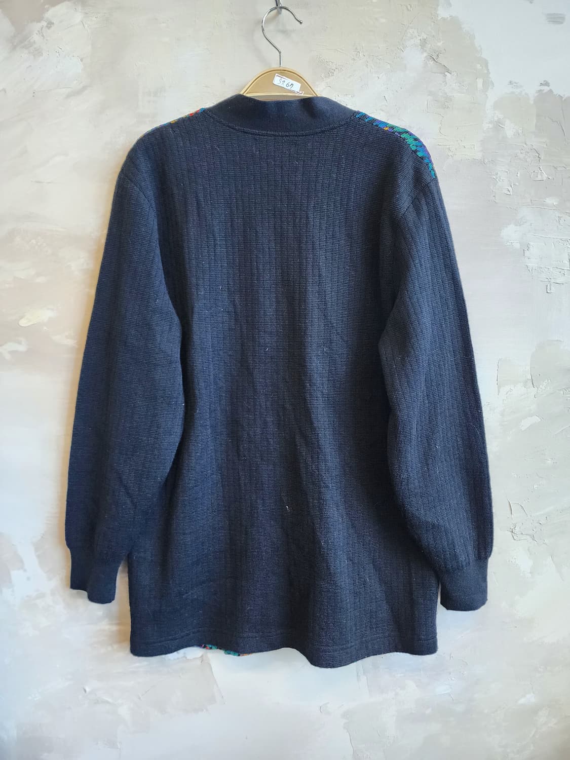 블랙 패턴 가디건 상품이미지4