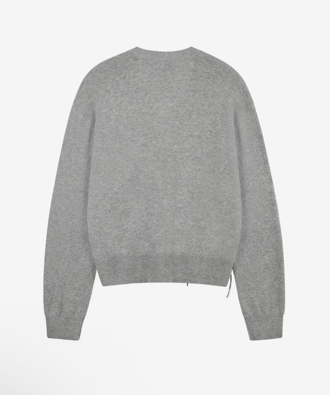 락케이크 아가일 스티치 니트 가디건 그레이 상품이미지3