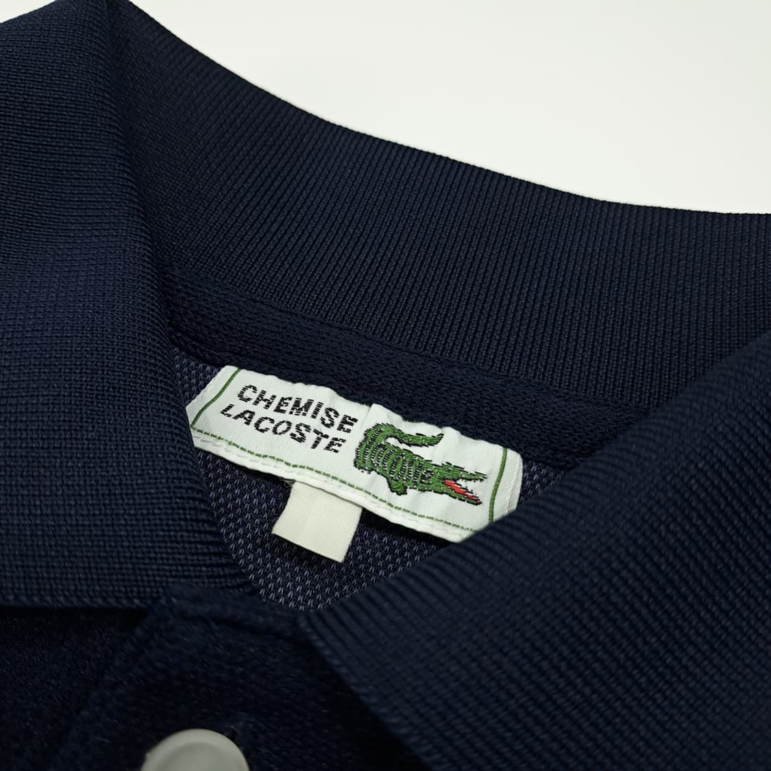 CK116 M 라코스테 90s 일본판 피케 네이비 폴로 원피스 상품이미지2