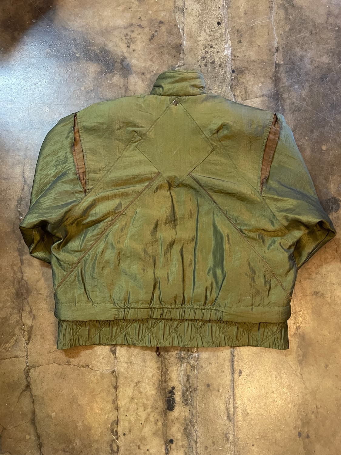 Btg 카키 다운 봄버 자켓 상품이미지6