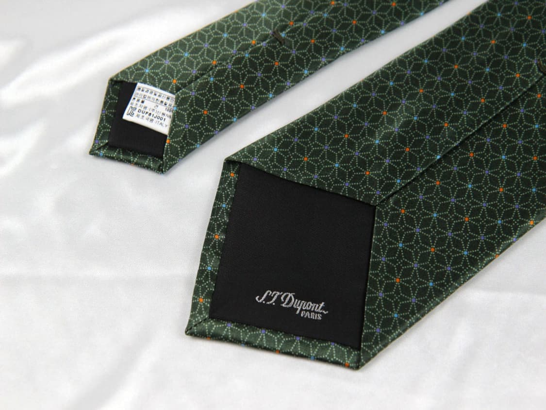 듀퐁 8.5cm 미사용 이태리 명품 넥타이 S.T. DUPONT 상품이미지4