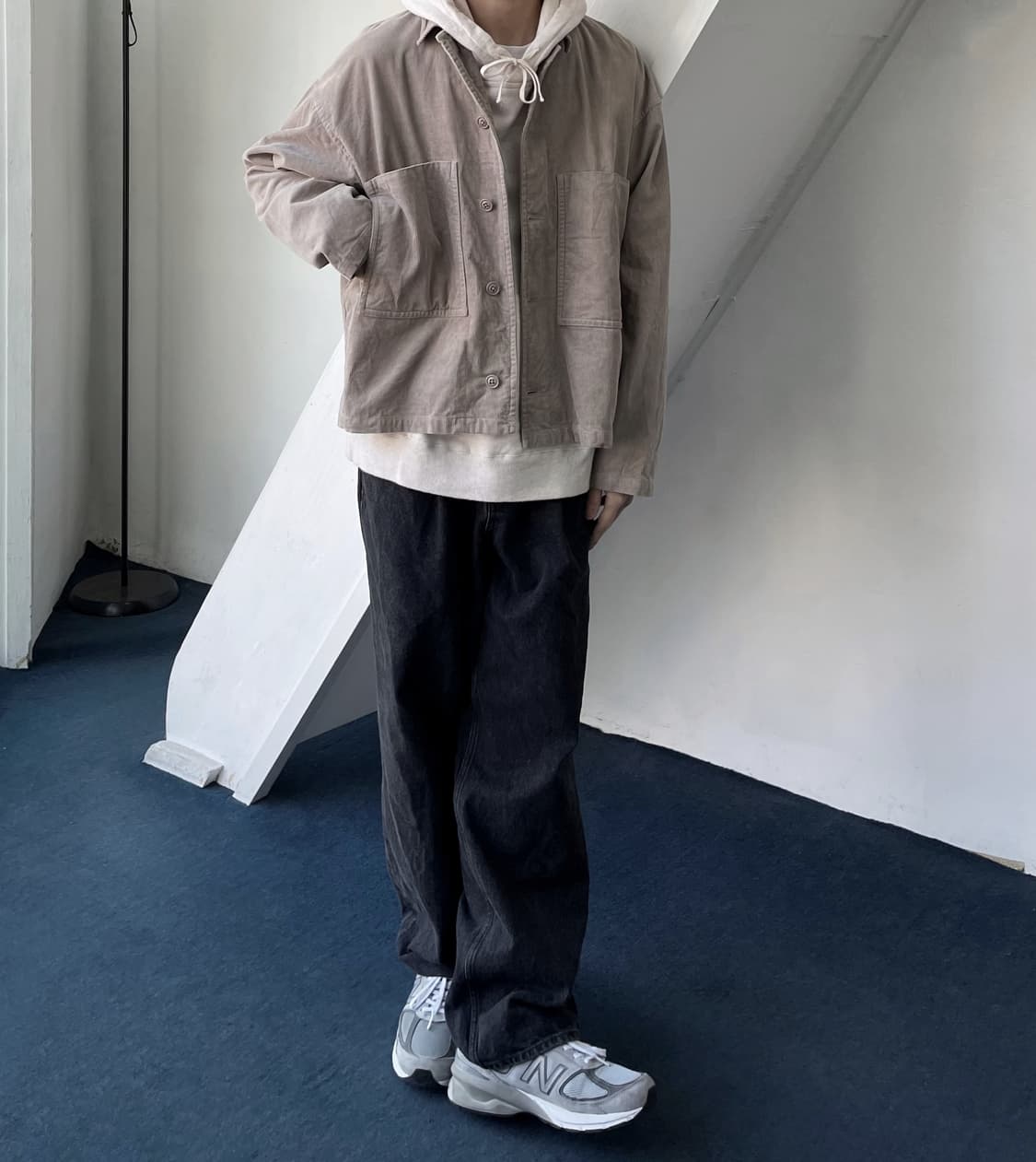 Loose silhouette corduroy jack 상품이미지4