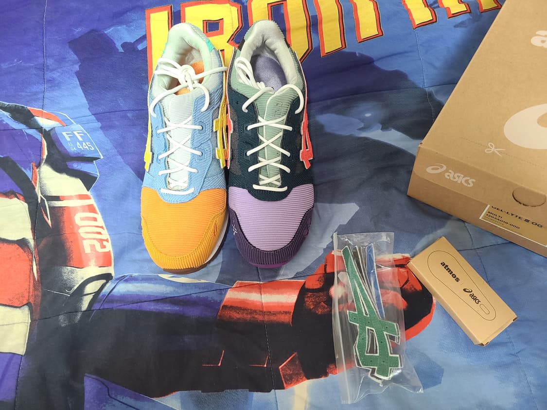 아식스 아트모스 션 우더스푼 젤라이트3 OG 코듀로이 상품이미지3