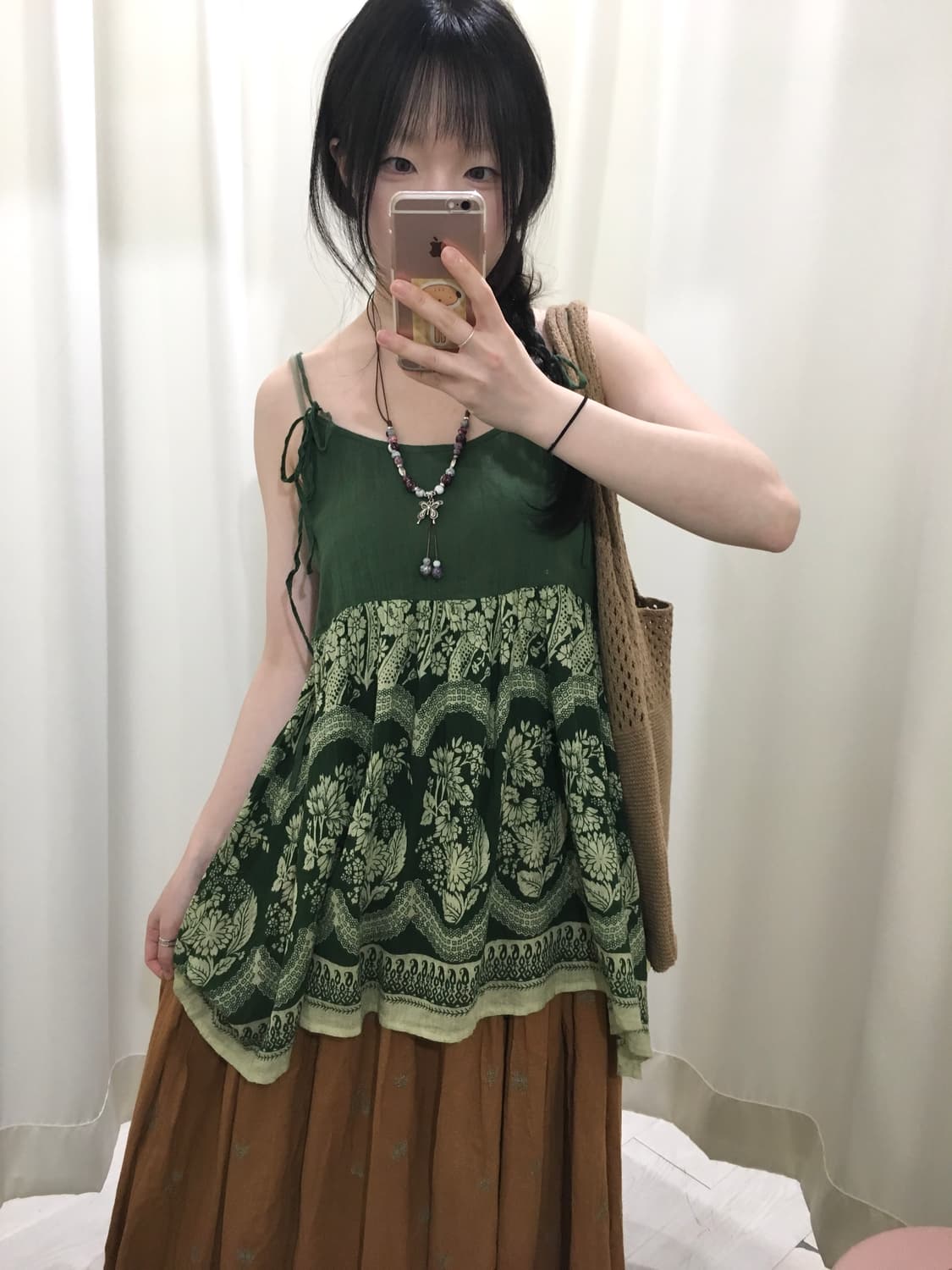 Hippie mori Skirt 상품이미지5