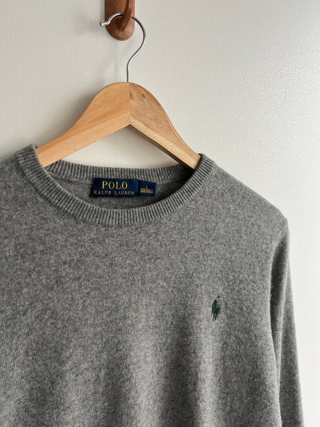 폴로 랄프로렌 메리노울 니트 L 상품이미지4