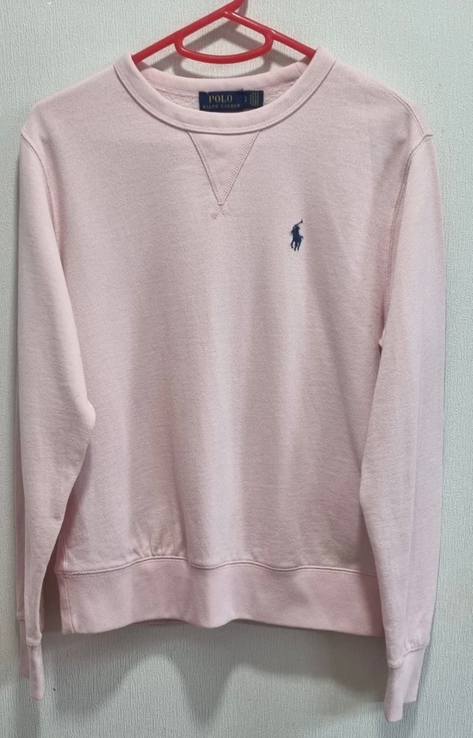 폴로 랄프로렌연핑크 맨투맨 상품이미지1