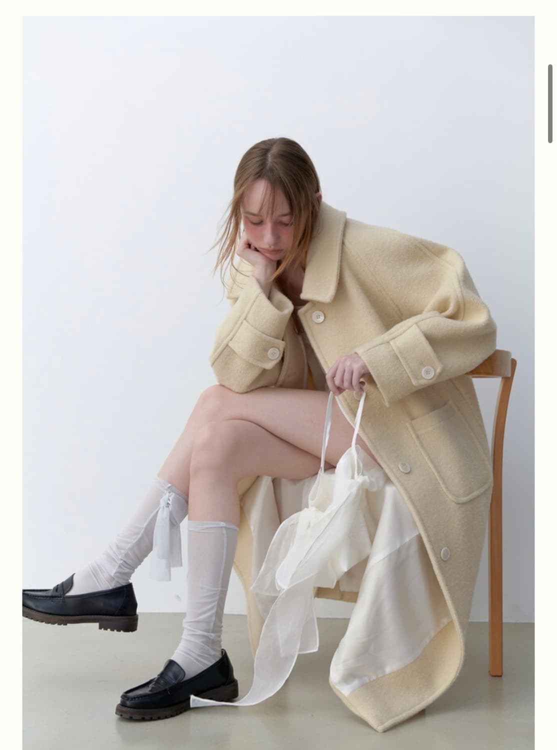 급처! 순수 soonsu  버터 코트 상품이미지1