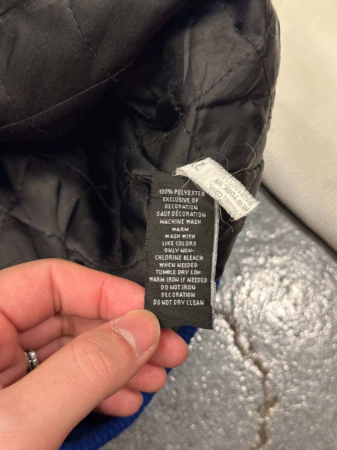 로쿠 스튜디오 Tear Drip 바시티자켓 XXL 상품이미지5