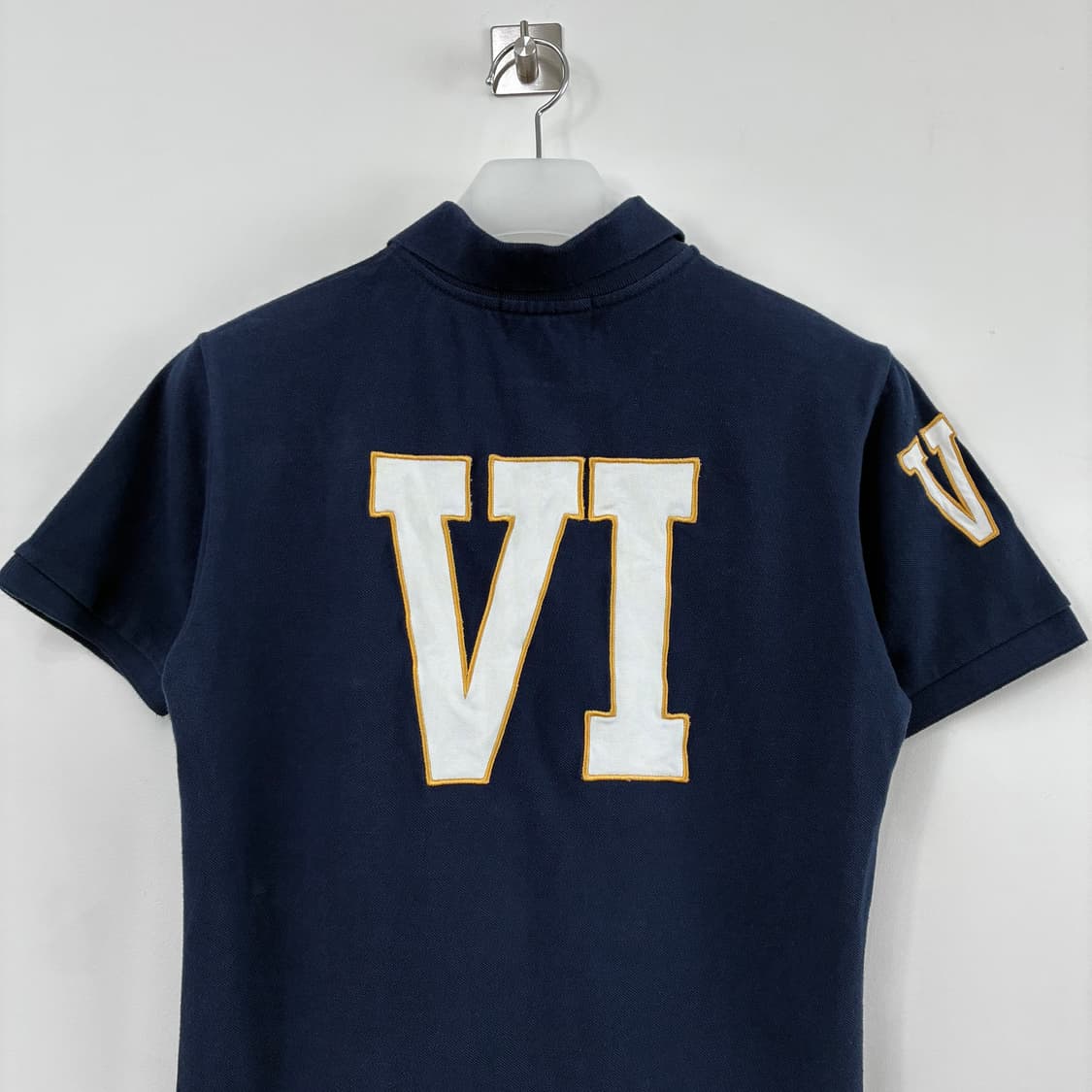 폴로 랄프로렌 빅포니 네이비 카라 반팔 티셔츠 상품이미지5