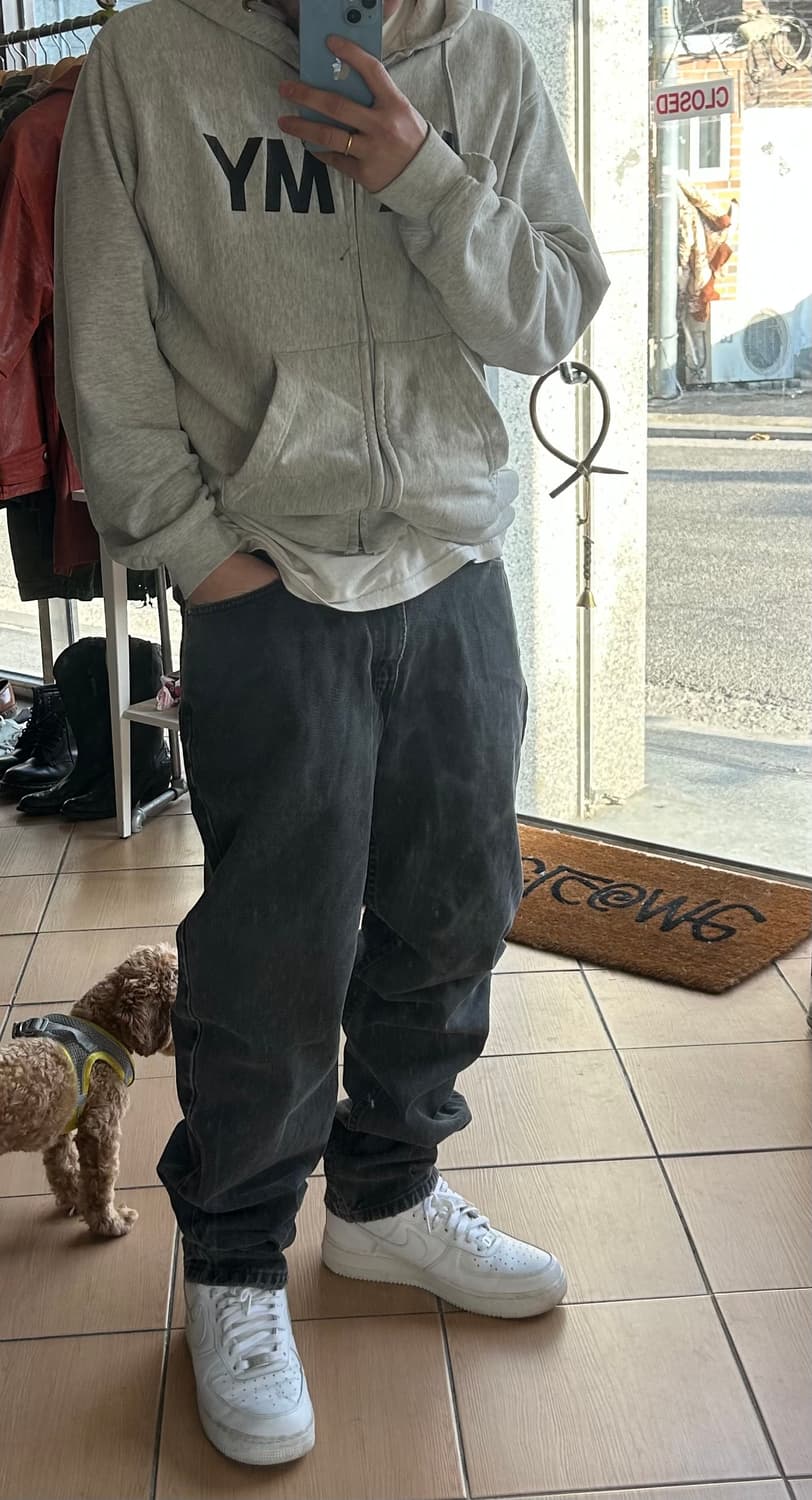 90’s USA 리바이스550 블랙진 34(32) 상품이미지9