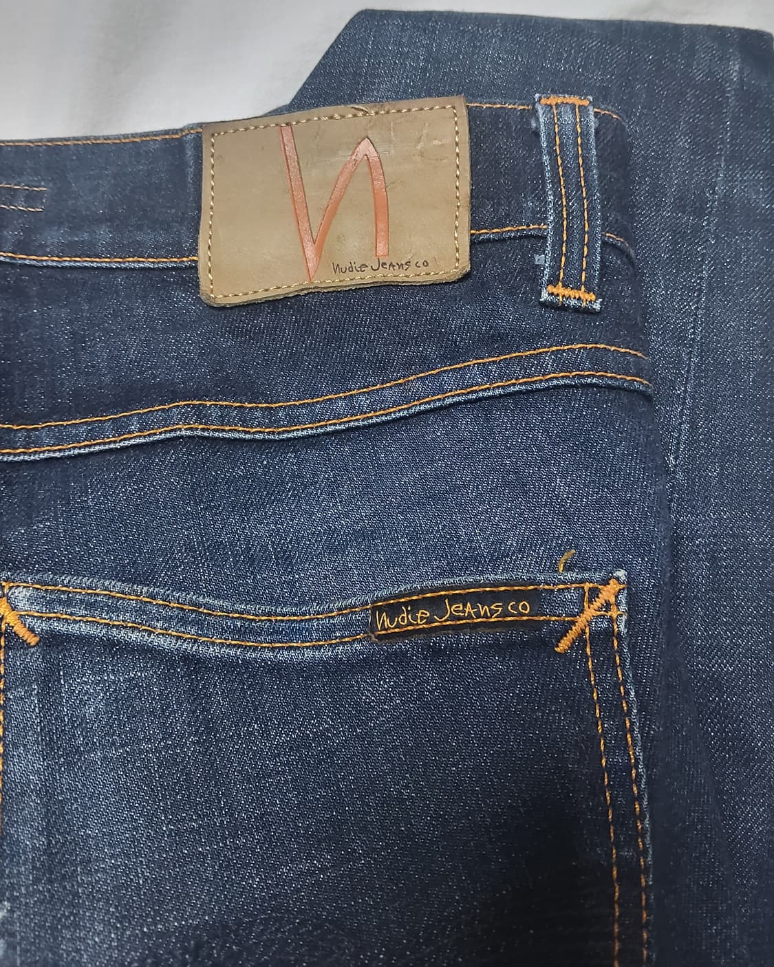 누디 진(NUDIE JEANS) 코튼 스판 데님 팬츠 청바지 상품이미지5