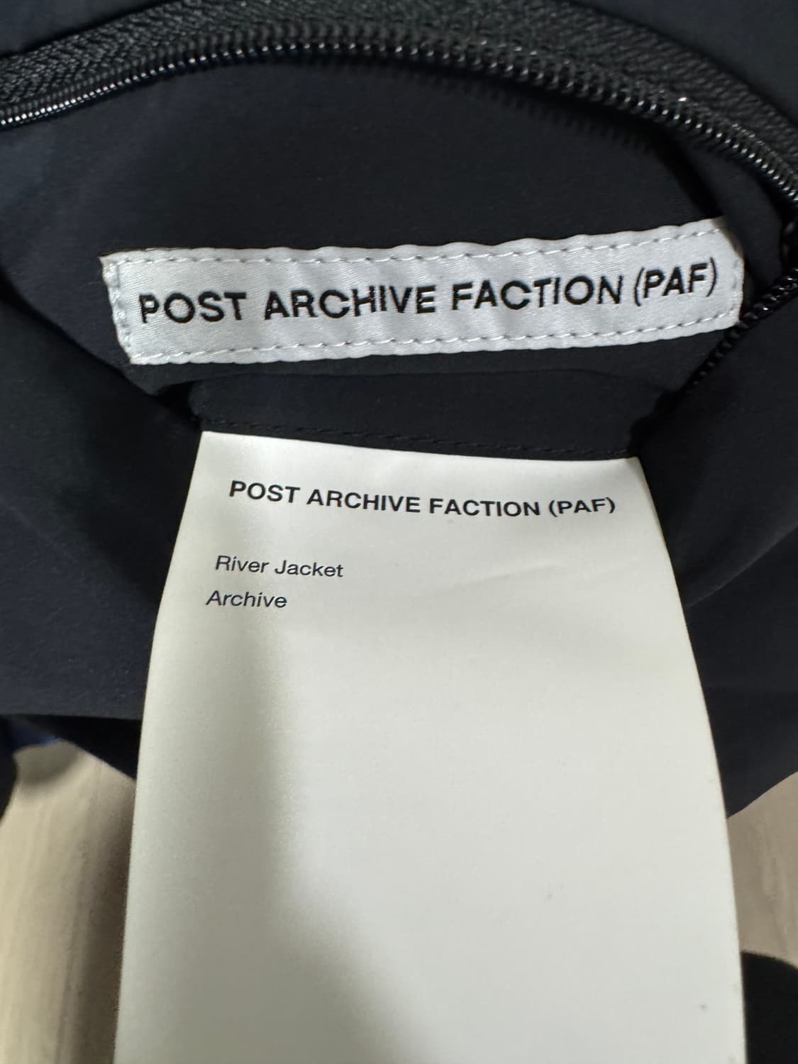 [L] 파프 리버자켓 블랙 상품이미지4
