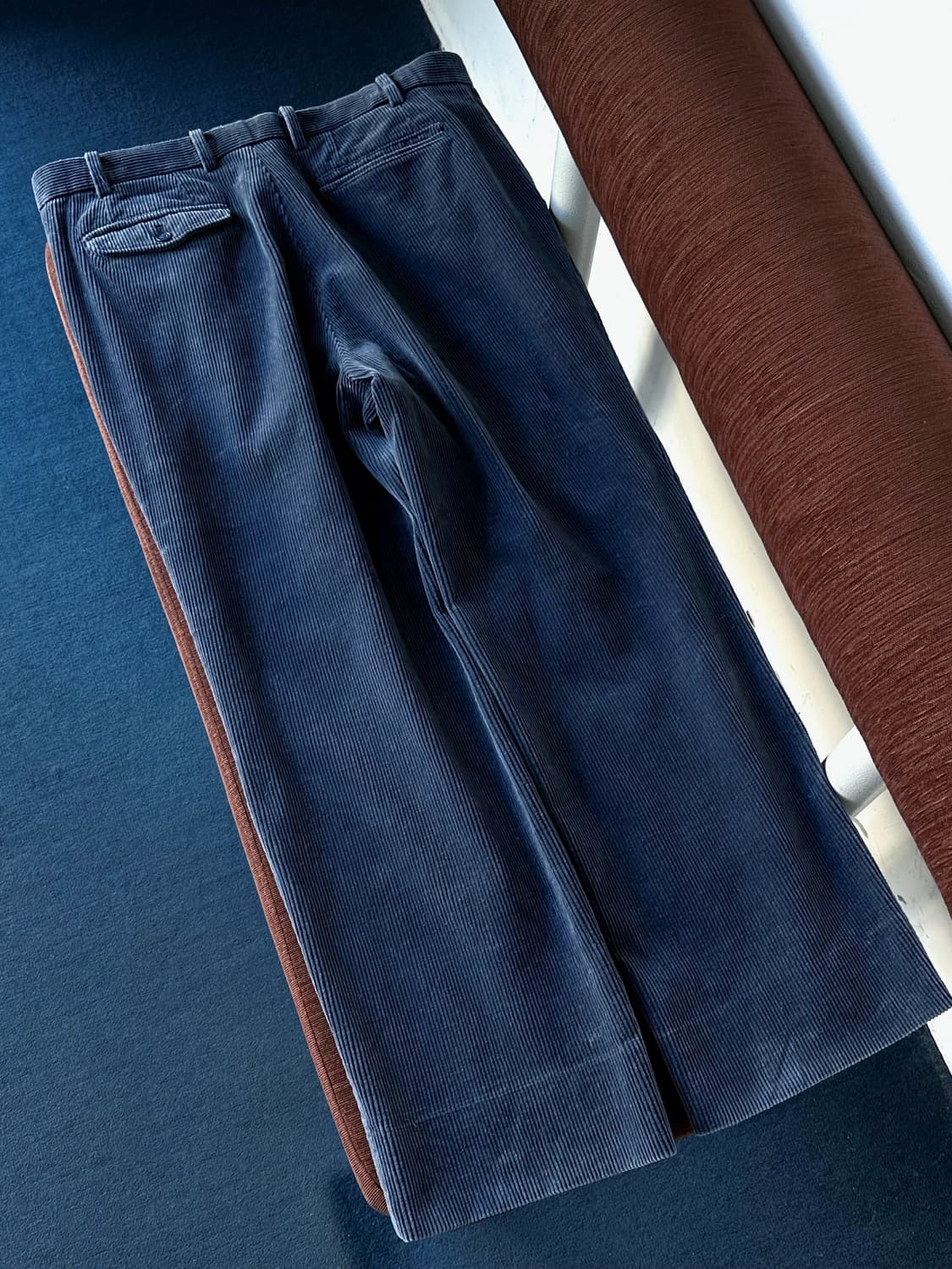 Heavy cord design 2 tuck wide pants 상품이미지7