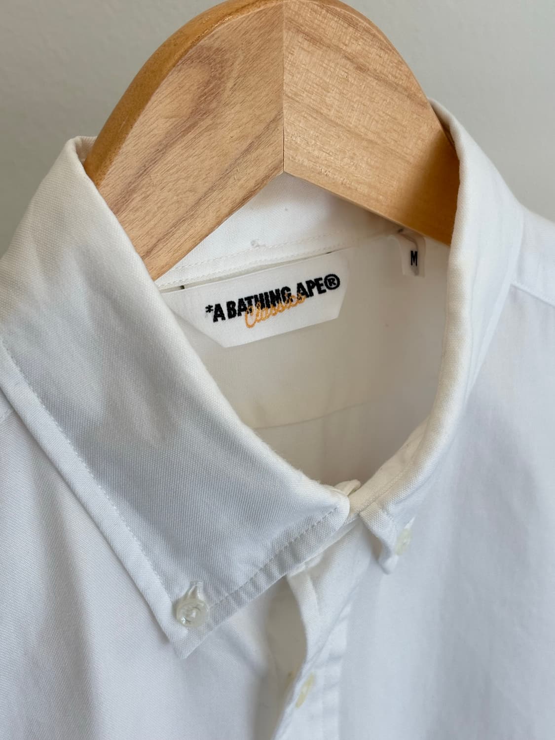 베이프 원포인트 반팔 셔츠  상품이미지3