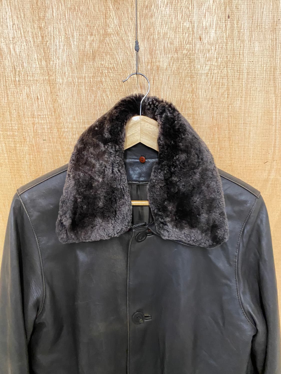 VTG leather coat 빈티지 레더 코트 상품이미지6