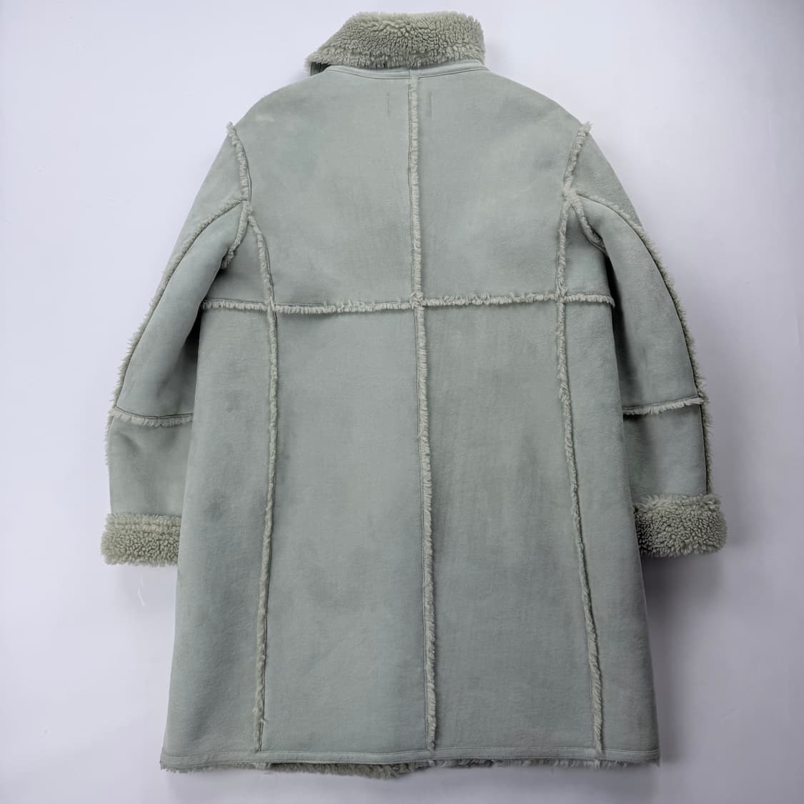 시눈 sinoon 롱 무스탕 코트 상품이미지9