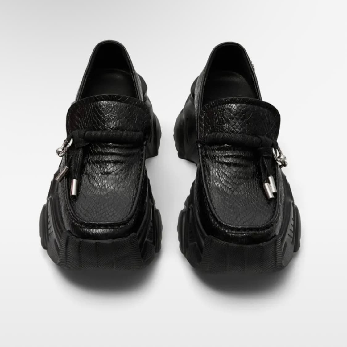 YEEL PLATFORM LOAFER BLACK (240) 상품이미지2