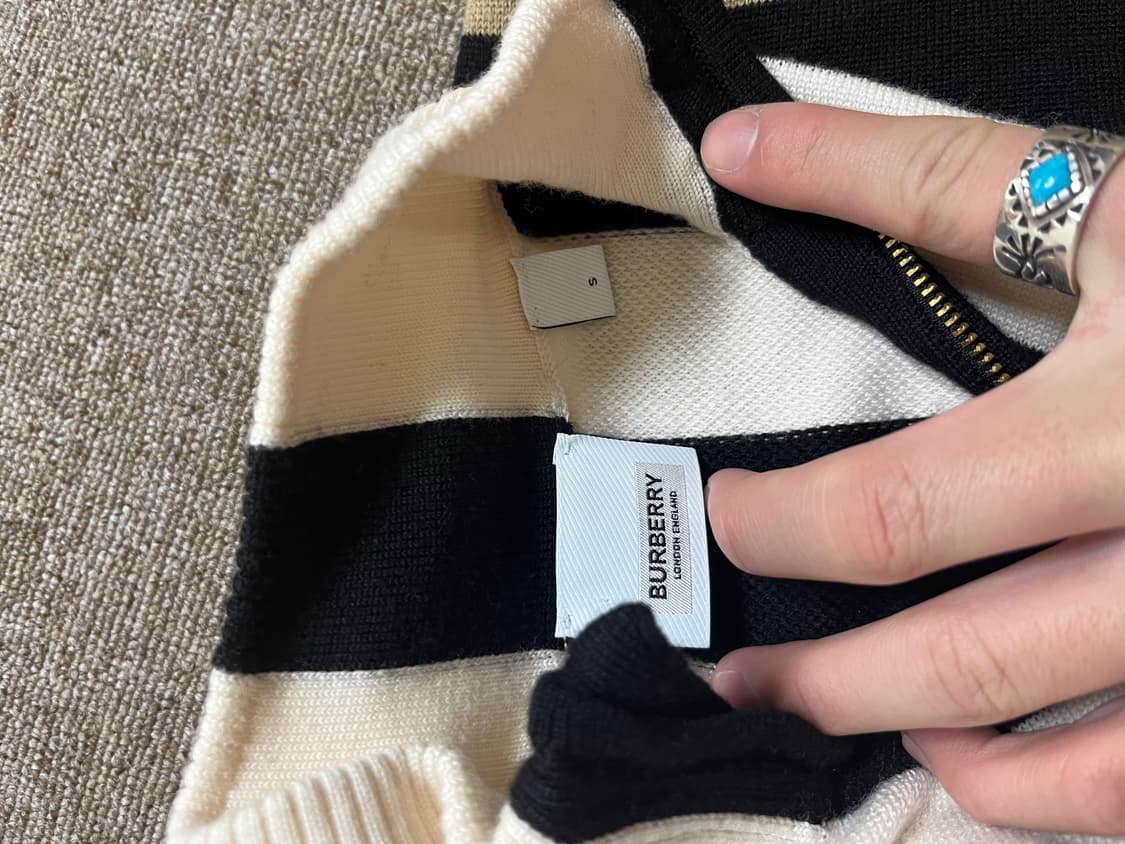버버리 정품 키즈 넥워머 판초 사이즈 스몰 상품이미지5