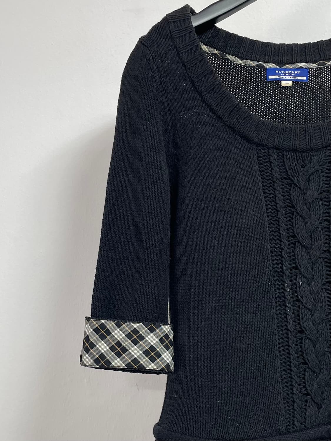 버버리 블루라벨 니트 원피스 (on.315)   상품이미지4