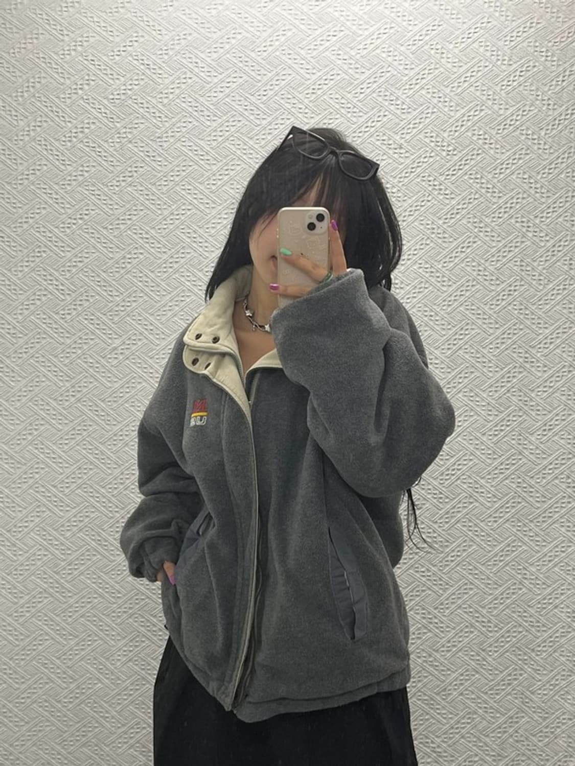 노티카 올드스쿨 빈티지 오버핏 리버시블 양면 자켓 XL C06640 상품이미지2