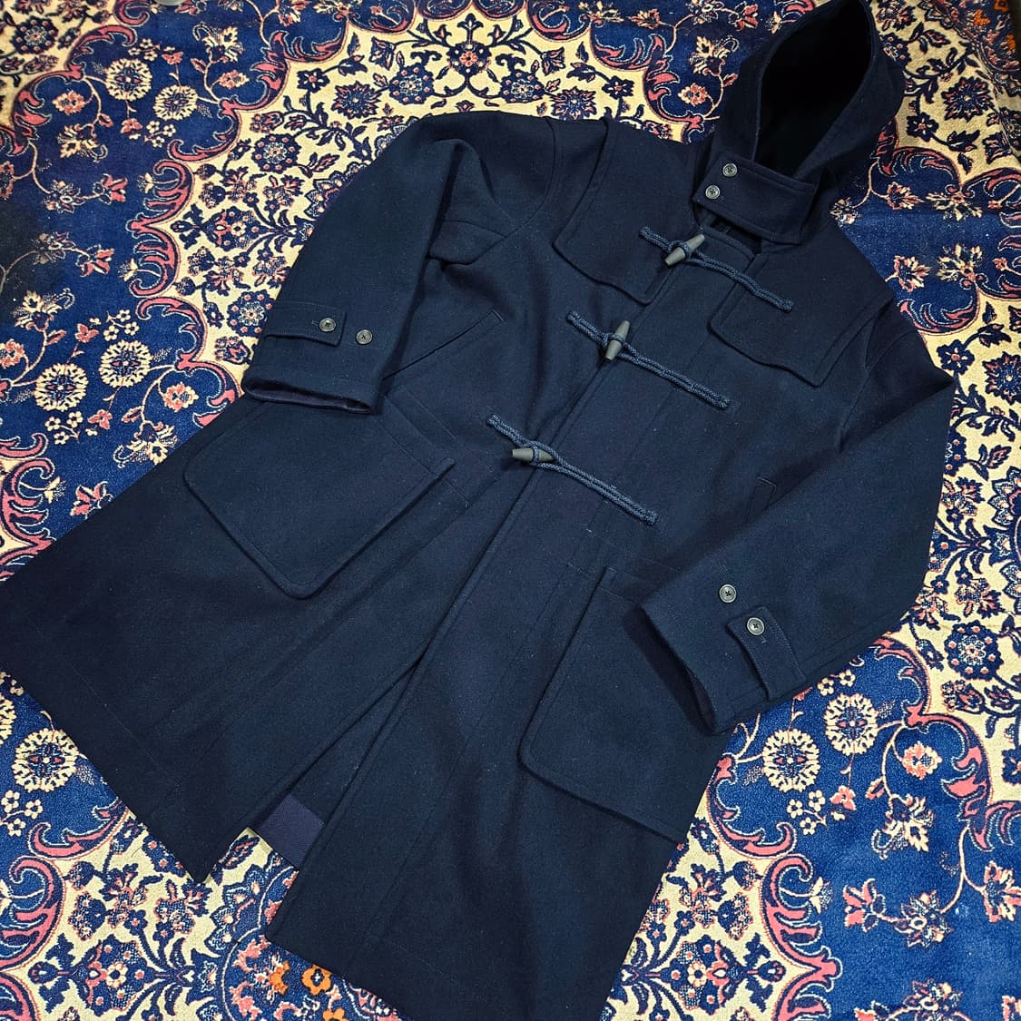 질샌더 x 유니클로 오버사이즈 후디 떡볶이 코트 L size 상품이미지1