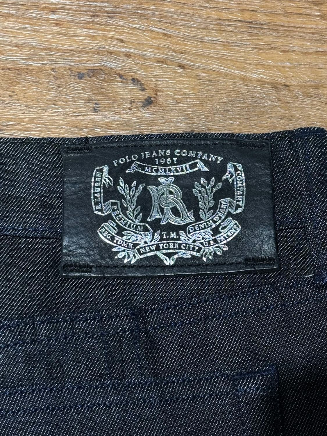 폴로 진스 흑청 플리츠 미니 스커트  상품이미지7