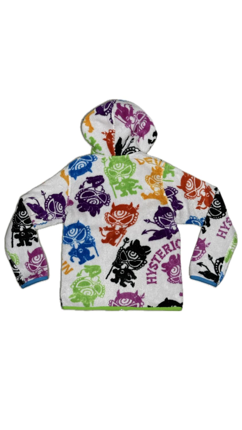 히스테릭 글래머 아카이브 데빌킨 후리스 후드 집업 자켓 상품이미지2