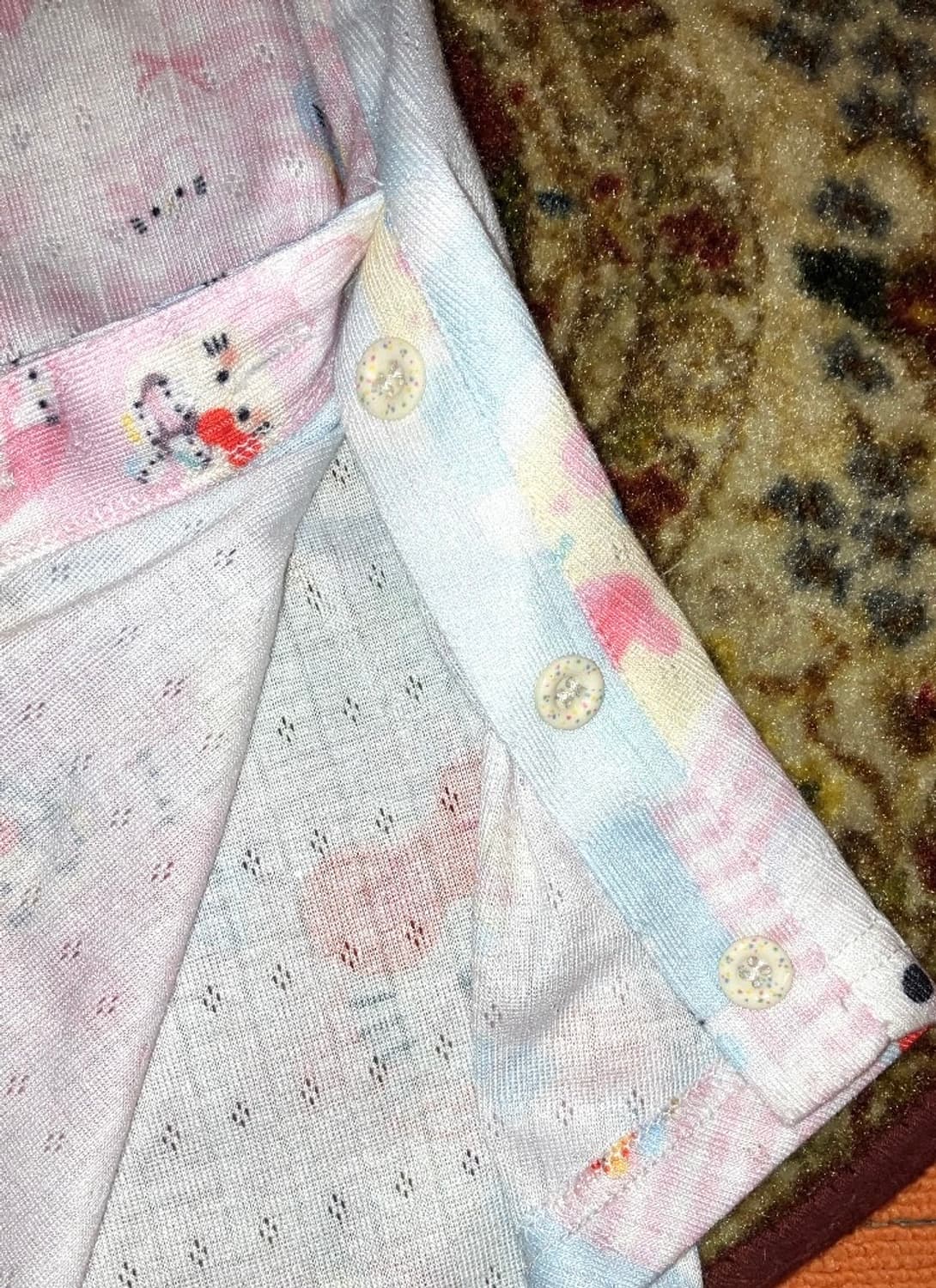 키티 니트 반소매 티셔츠 상품이미지4