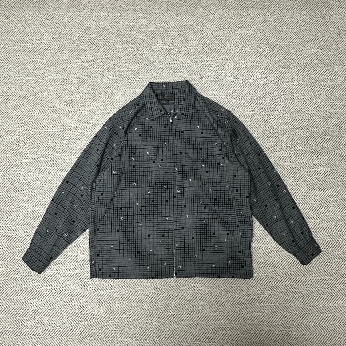 BEAMS PLUS check zipup jacket 상품이미지1