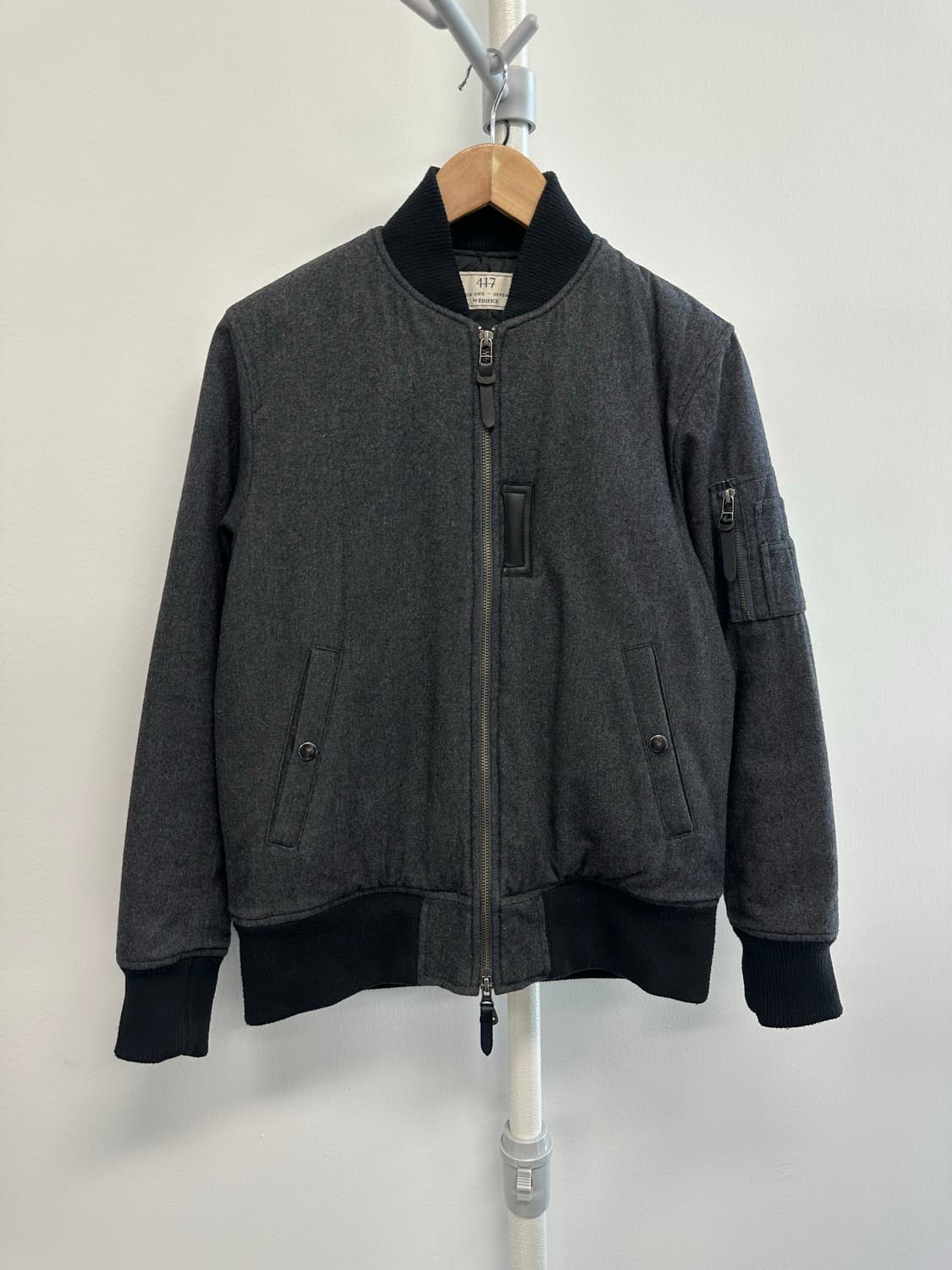417 에디피스 울 봄버 자켓 상품이미지1