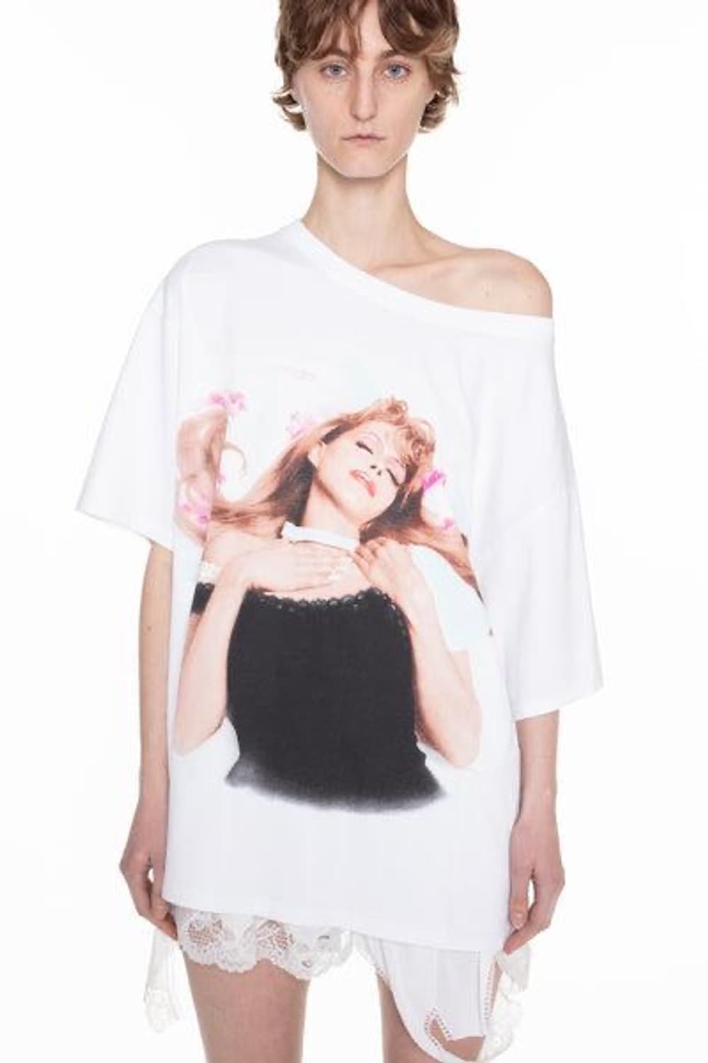 ALLINA SLEEPING T-SHIRT in white 상품이미지1
