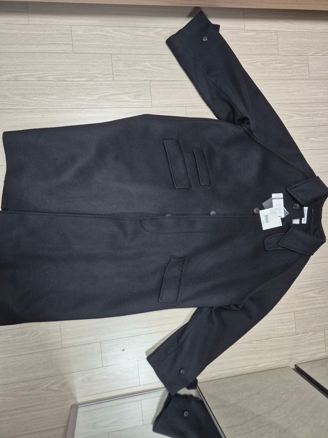 비슬로우 발마칸 코트 블랙 L 상품이미지3