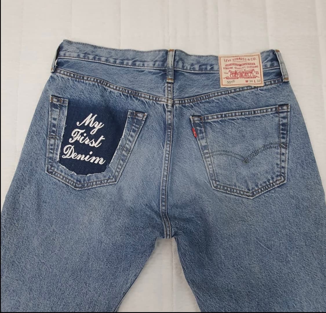 리바이스 501 프리미엄 데님 정윤기 34/32 상품이미지5