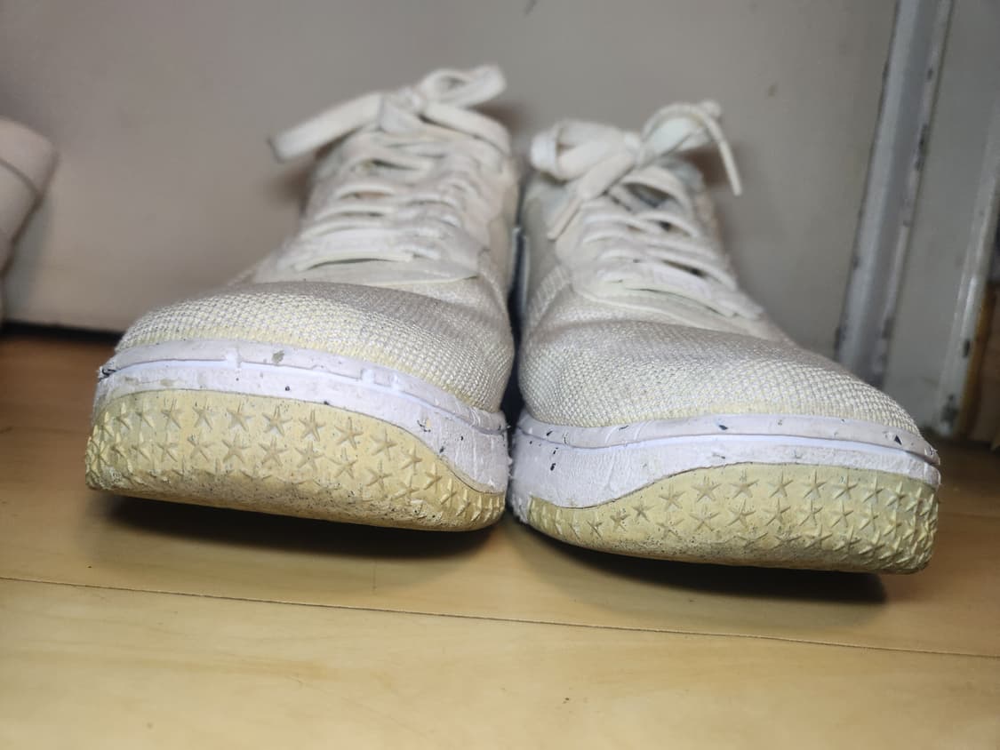 (260)나이키 에어포스 1 로우 크레이터 플라이니트 화이트 울프 그레이 상품이미지6