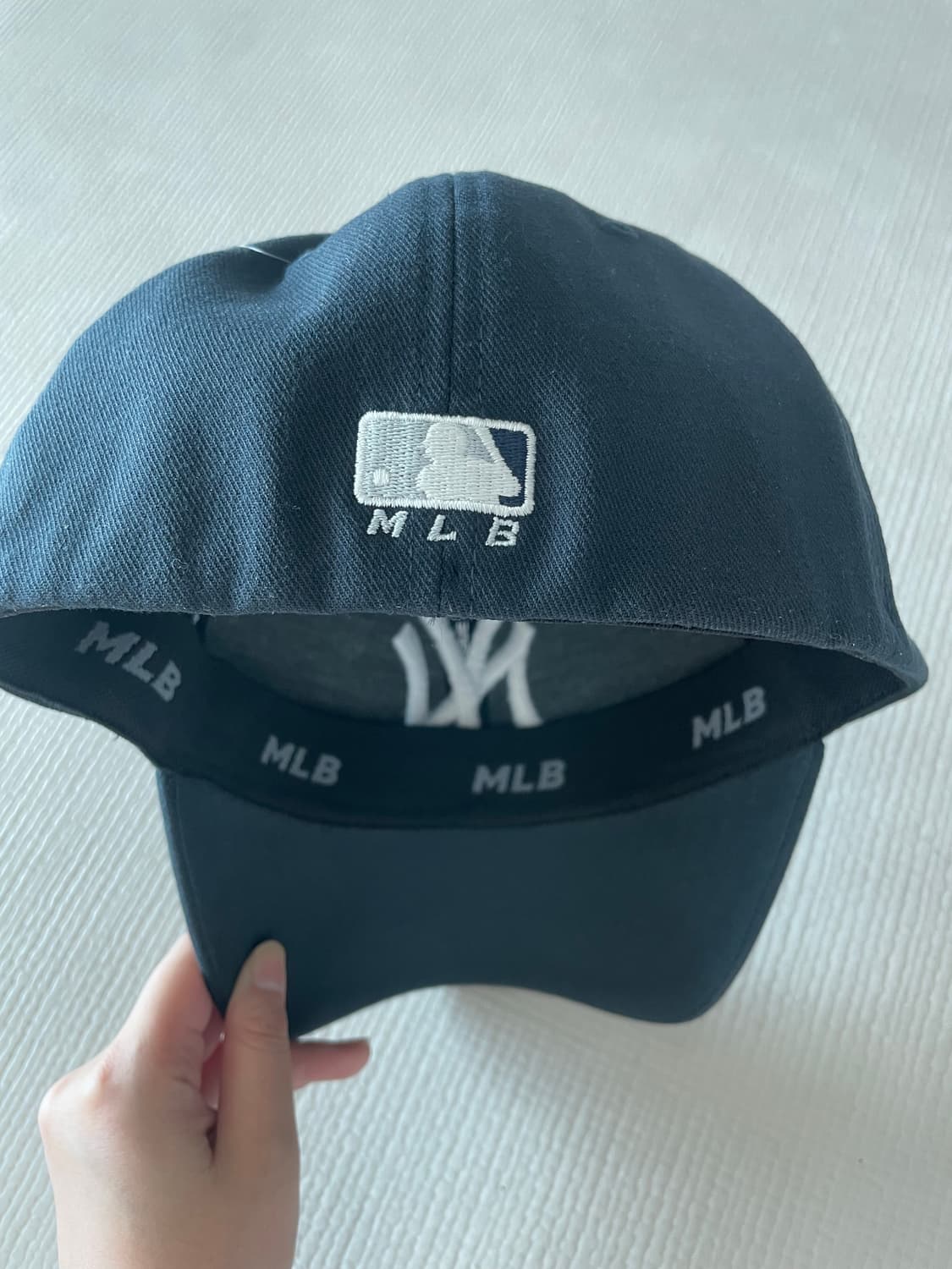 (새상품) MLB 베터 플렉스 스트럭쳐 볼캡 뉴욕양키스 네이비 57 사이 상품이미지2