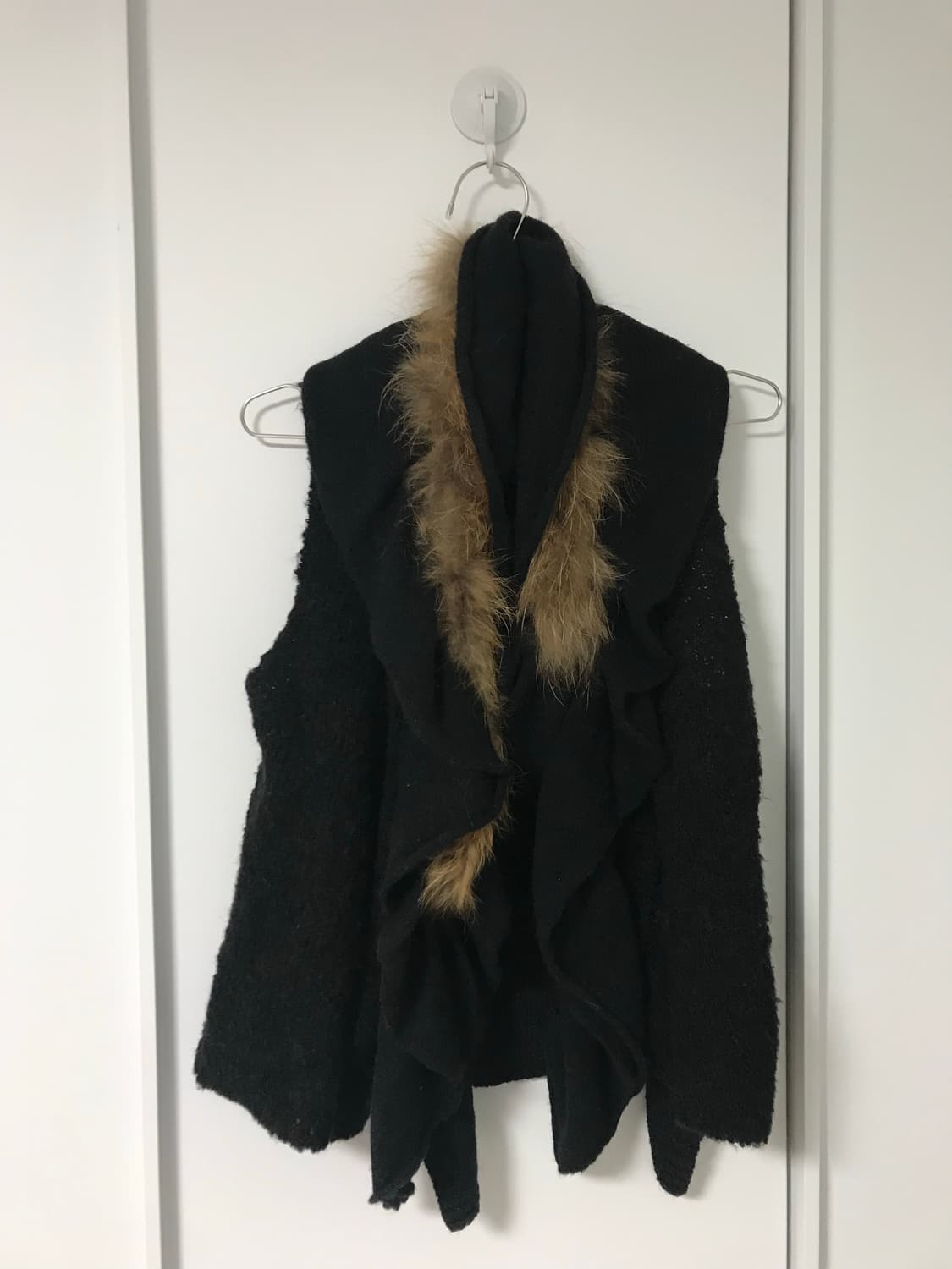 vintage fur vest 상품이미지7