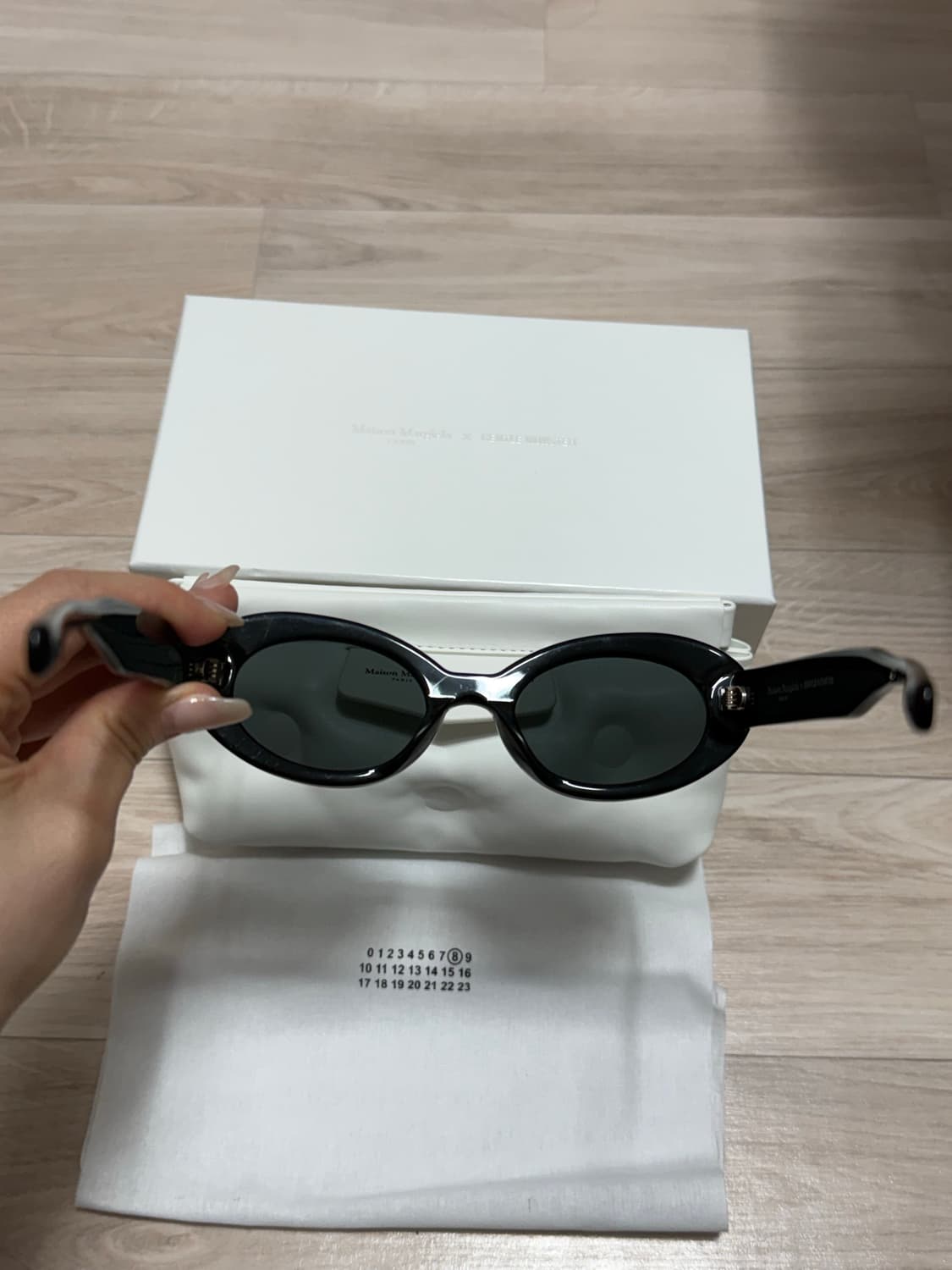 메종 젠몬 콜라보 선글라스 판매합니다 상품이미지2