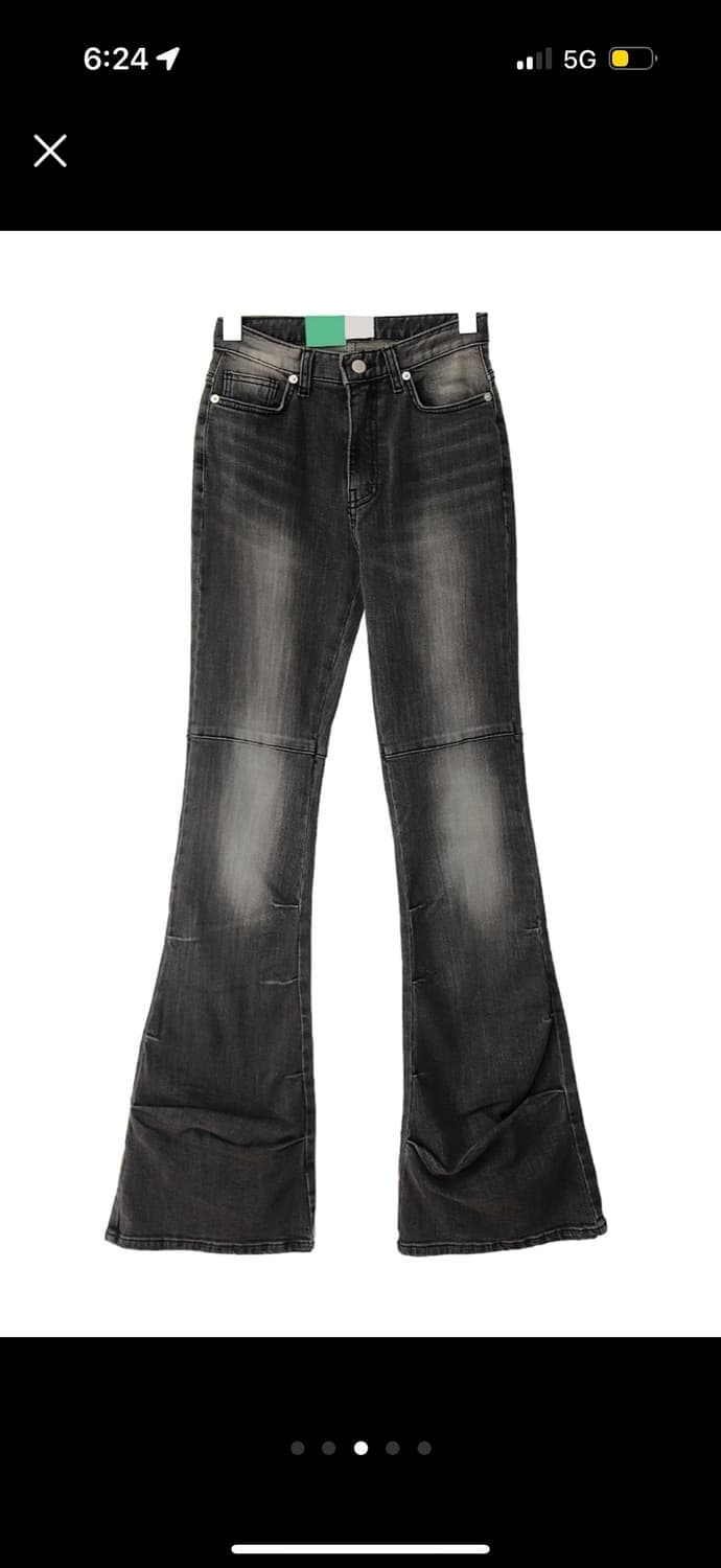 Ootj 셔링 부츠컷 롱팬츠 S 상품이미지4