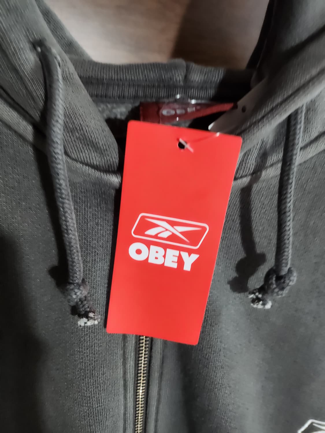 리복X오베이 후드집업XXL 상품이미지3