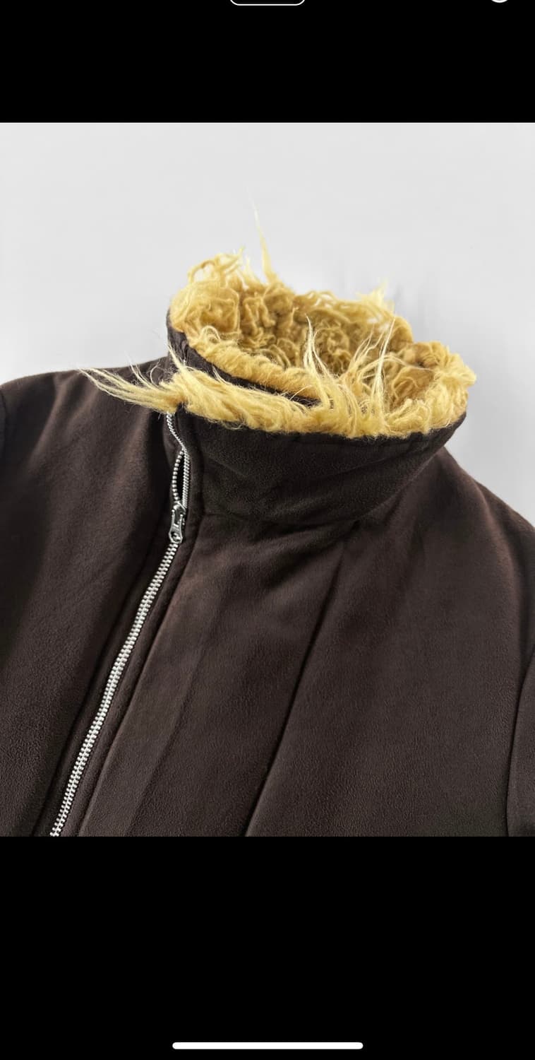 00s 스나오 쿠와하라 사선 집업 자켓 상품이미지3