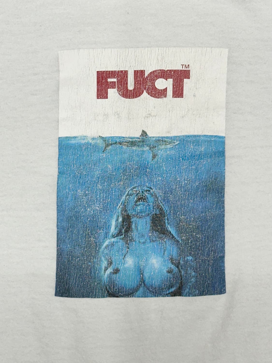 Early 90s Fuct Jaws 티셔츠 XL 상품이미지4