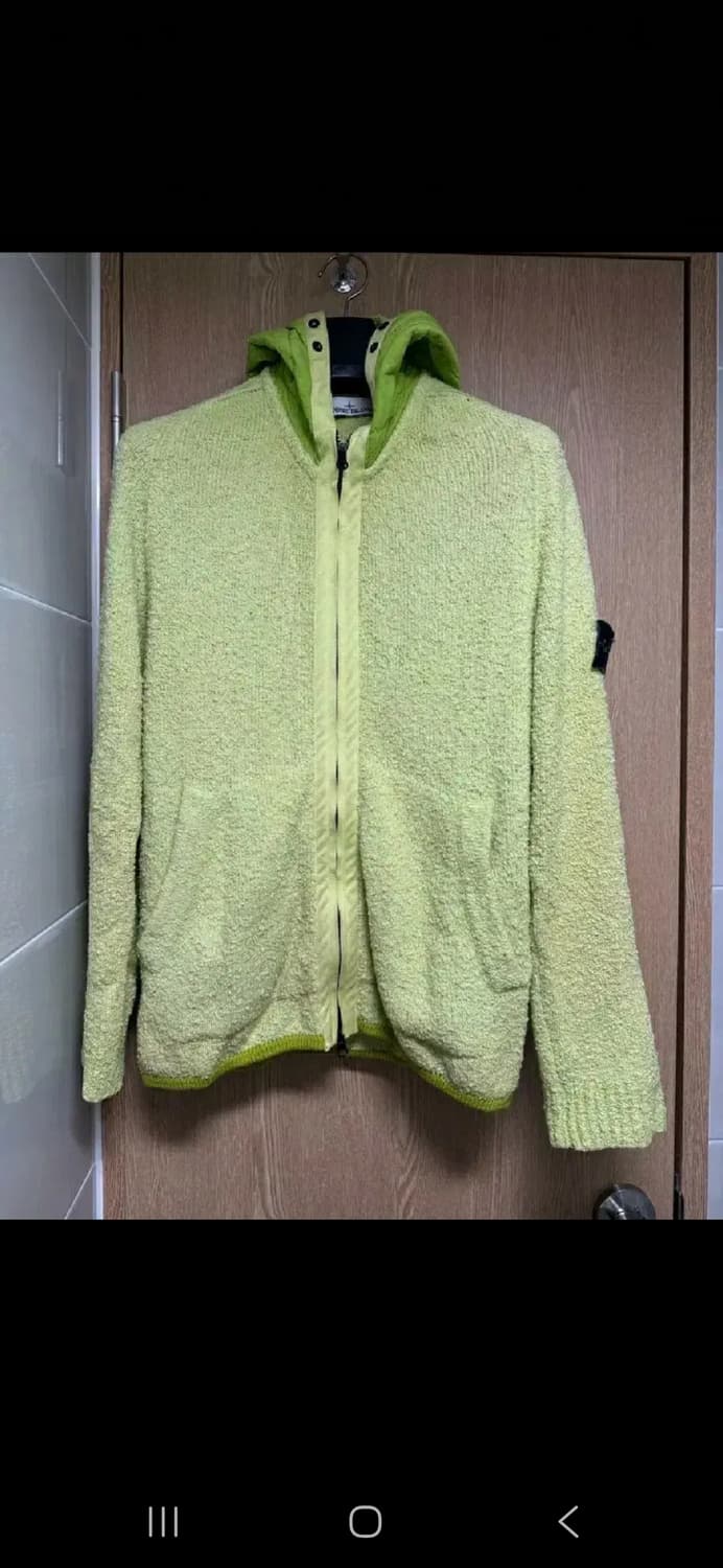 스톤아일랜드 그린 니트집업 L 상품이미지2