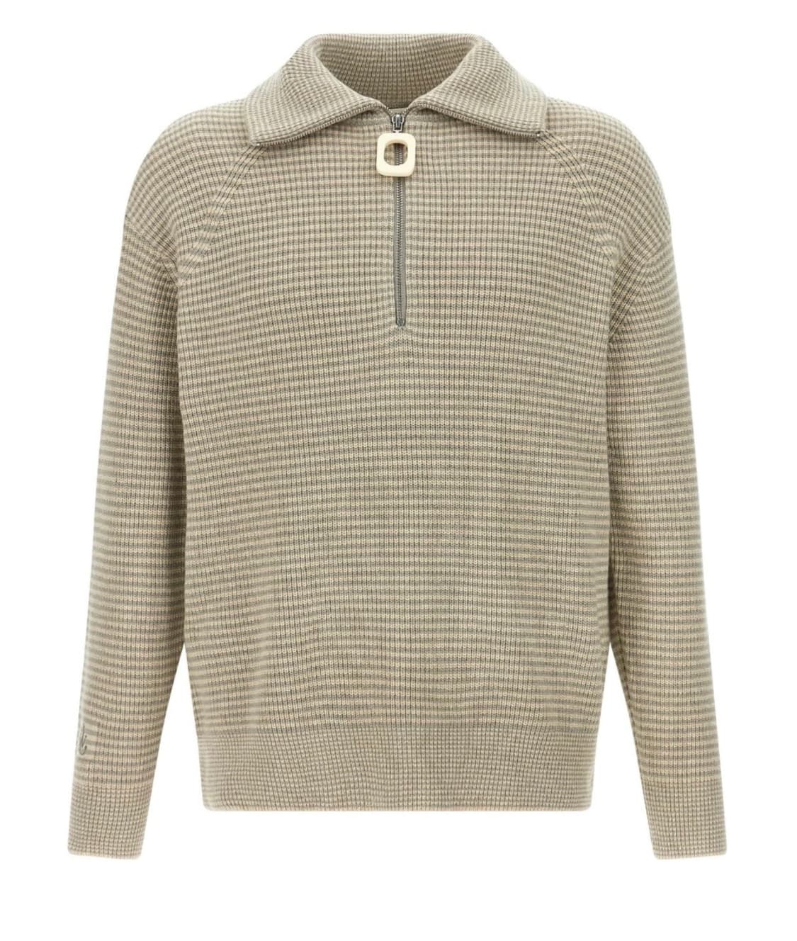 L) JW Andrrson HALF ZIP JUMPER SAND/STON 상품이미지2